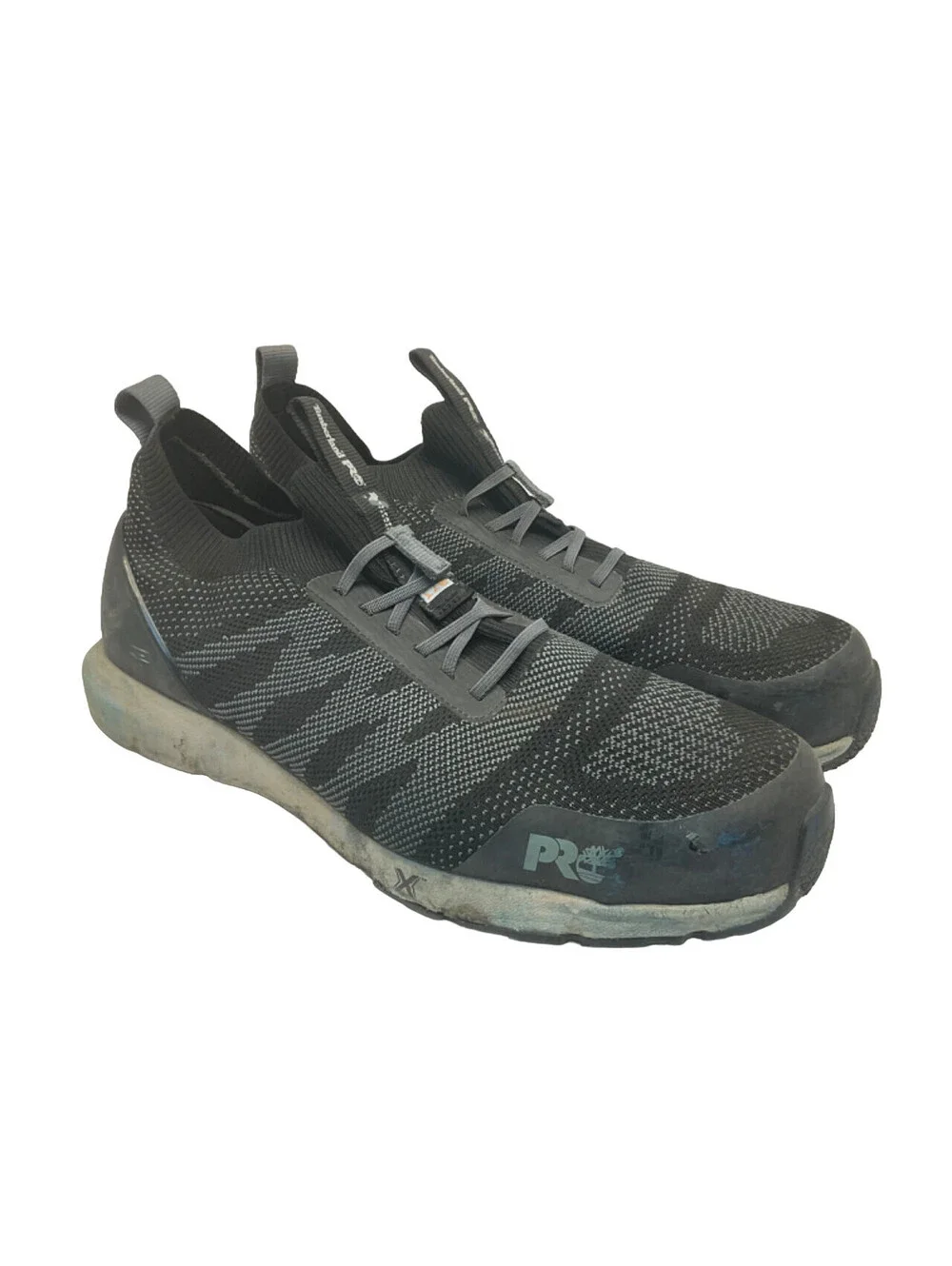 Timberland PRO A5V3Q Men's Radius CTCP Athletic Work Shoes Black Gray Size 12W